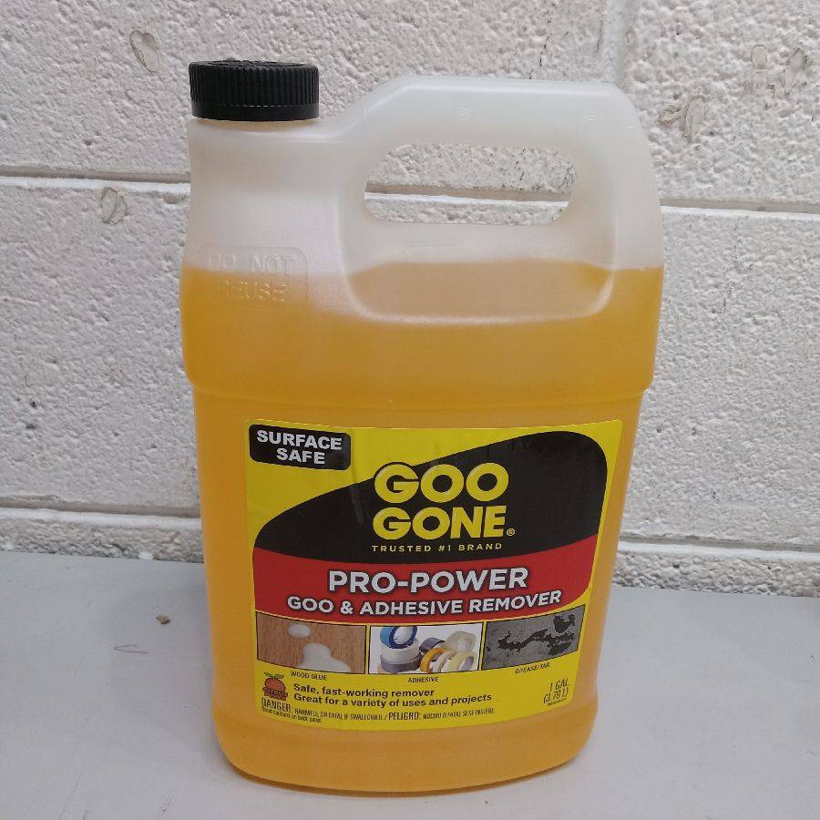 Goo Gone Pro-Power Professional Strength Adhesive Remover 128 Fl. Oz.  Auction