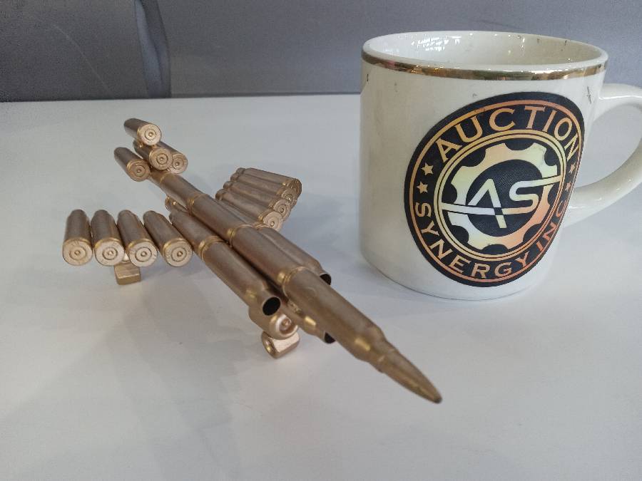  TG,LLC Treasure Gurus Gun Bullet Shell Casings Shaped Rare  Model Air Force Jet Airplane Military Gift : Home & Kitchen