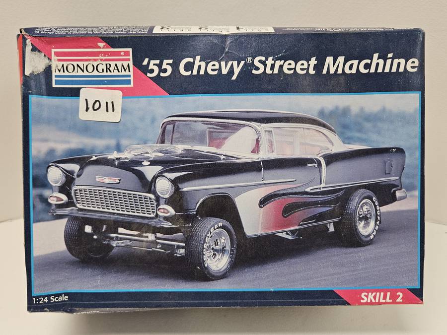 55 Chevy Street Machine Model Kit New in Open Box Auction