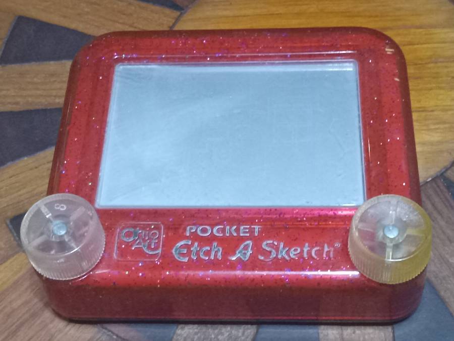 Pocket Etch-A-Sketch