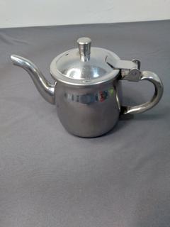 Vintage BRANDWARE Japan Stainless Steel Individual Teapot / Coffee