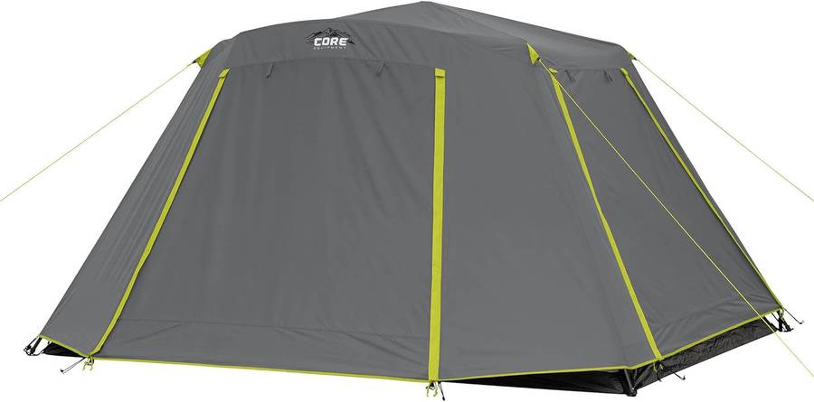 CORE 6 People Large Multi Room Tent for Family with Full Rainfly for  Weather and Storage for Camping Accessories, Portable Huge Tent with Carry  Bag for Outdoor Car Camping Auction