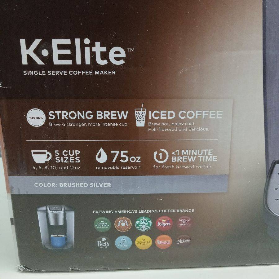 Sold at Auction: Keurig K- Elite Coffee Maker