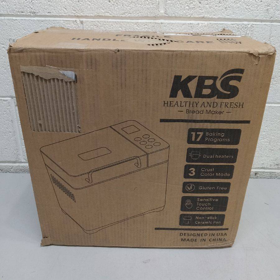 KBS 17-in-1 Bread Maker Machine with Dual Heaters