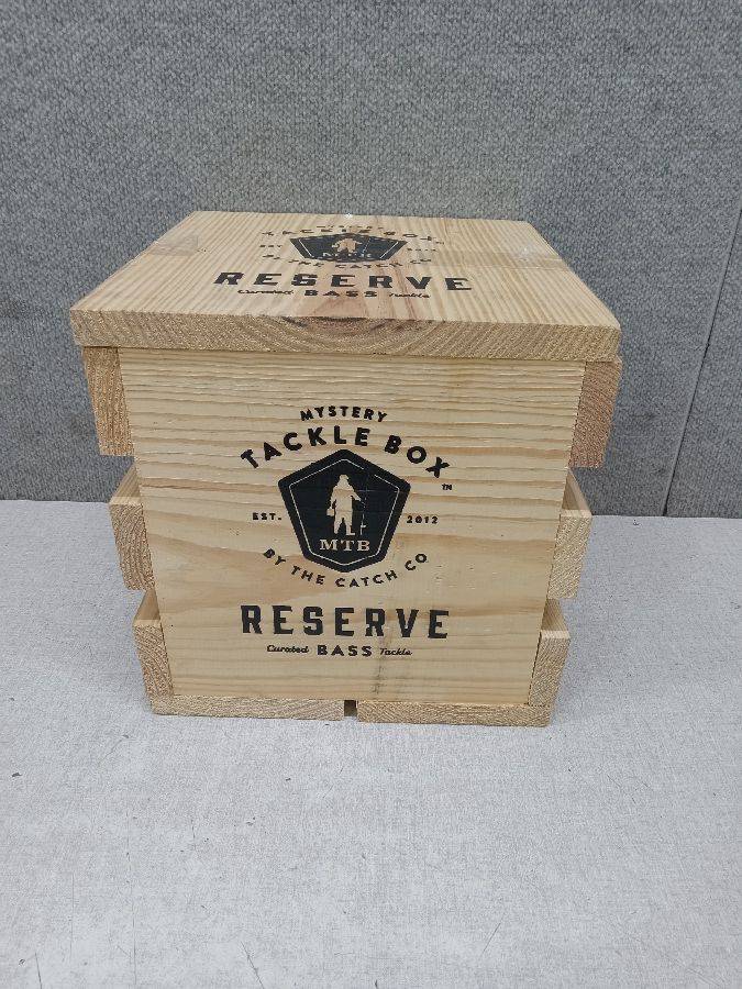 Mystery Tackle Box Reserve Fishing Kit Auction