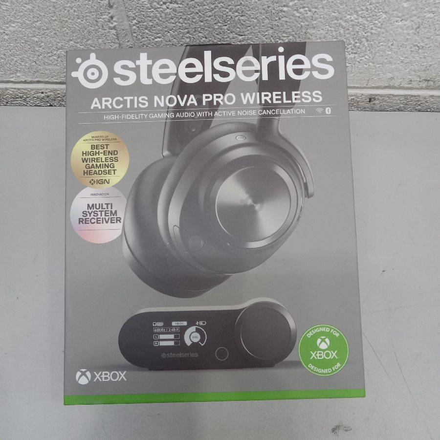 SteelSeries Arctis Nova Pro Wireless Xbox Multi-System Gaming Headset  Premium Hi-Fi Drivers Active Noise Cancellation Infinity Power System  Stealth Mic Xbox PC PS5 PS4 Switch Mobile Auction