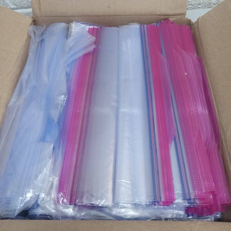 SJN682253 - $36.30 - Double Zipper Bags, Plastic, 1.75 mil, 2gal, Clear  w/Write-On Panel, 100/Carton