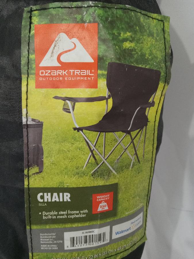 Ozark Trail Outdoor Equipment Chair 32 x 19 x 32 113 Auction Auction Synergy