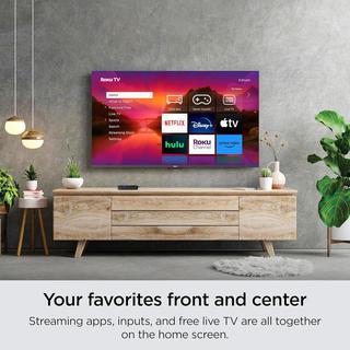 Hisense 50-Inch Class R6 Series 4K UHD Smart Roku TV with Alexa  Compatibility, Dolby Vision HDR, DTS Studio Sound, Game Mode (50R6G),Black