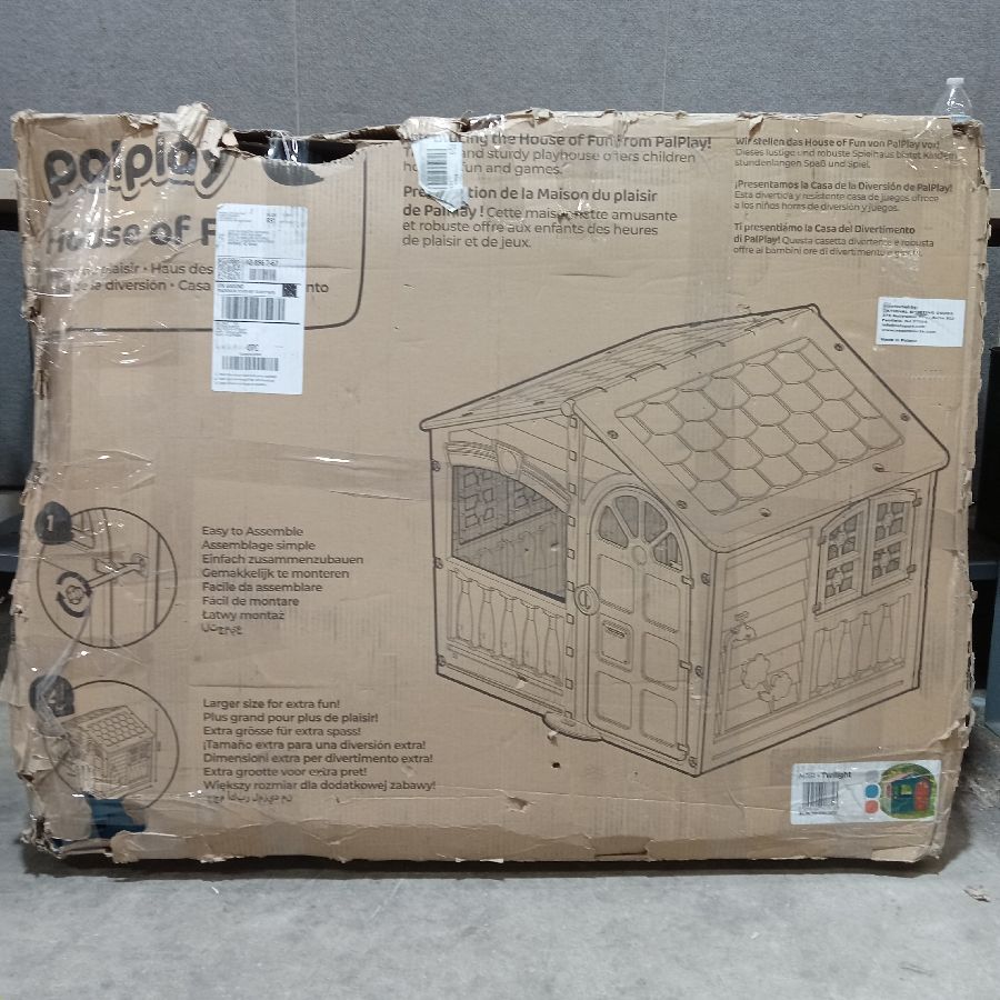 PalPlay House of Fun Playhouse for Kids – Indoor Outdoor – Working