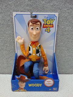 toy story 4 soft and huggable woody