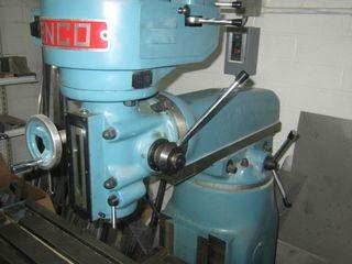 Enco Model 100-1525 Vert Milling Machine - 8''x36'' 1 1/2HP / 220v