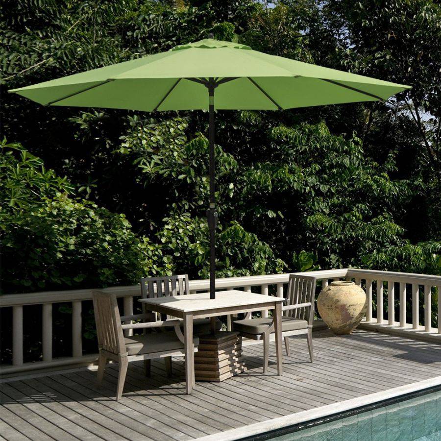 Hampton Bay 10 Ft Aluminum Market Patio Umbrella In Spa With Auto Tilt Auction Auction Tucson