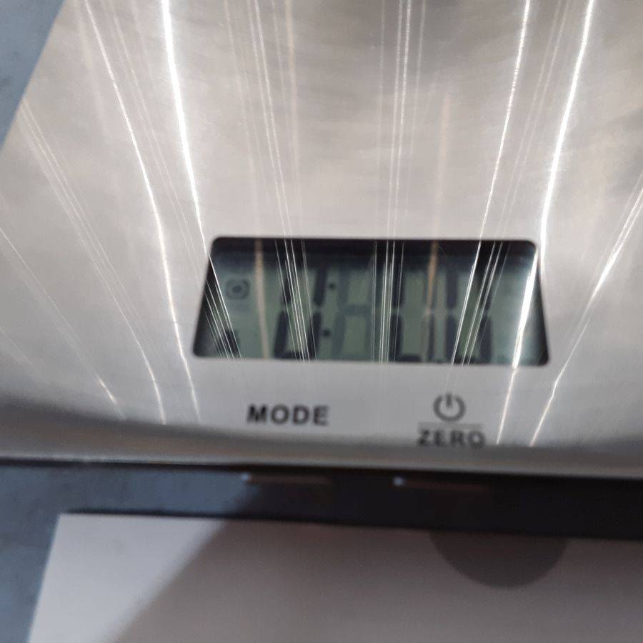 mainstays stainless steel digital scale