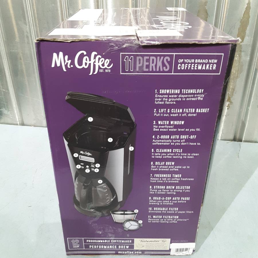 Sold at Auction: Mr. Coffee 5-Cup Coffeemaker