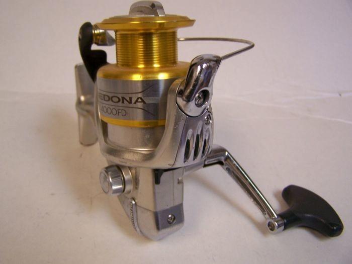 Shimano Sedona 4000 FD Spinning Reel - 5 Bearing - Gold Auction
