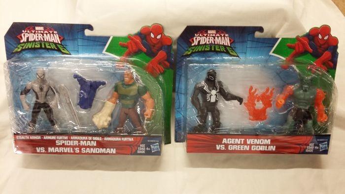 spiderman vs green goblin toys