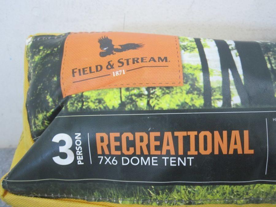field and stream 3 person tent