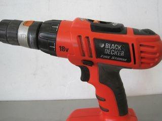 Black And Decker Fire Storm FSD182 Cordless Drill Auction