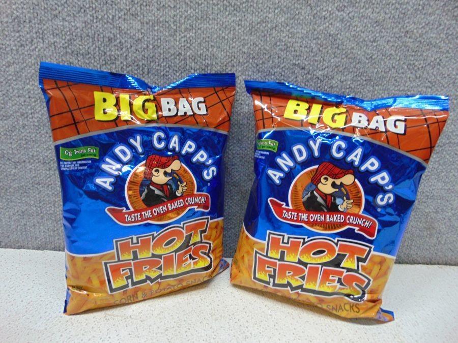 Andy Capp's Big Bag Hot Fries, 8 oz