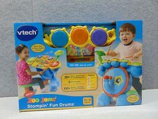 Vtech Zoo Jamz Stompin Fun Drums Vtech Elephant Drum Vtech Zoo Drum Set Zoo  Jamz® Stompin' Fun
