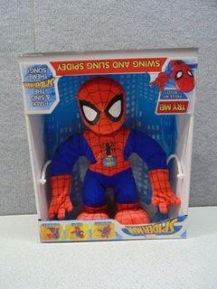 Swing and sling clearance spiderman toy