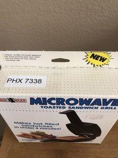 Nordic Ware Microwave Toasted Sandwich Grill l #67045 NIB Auction