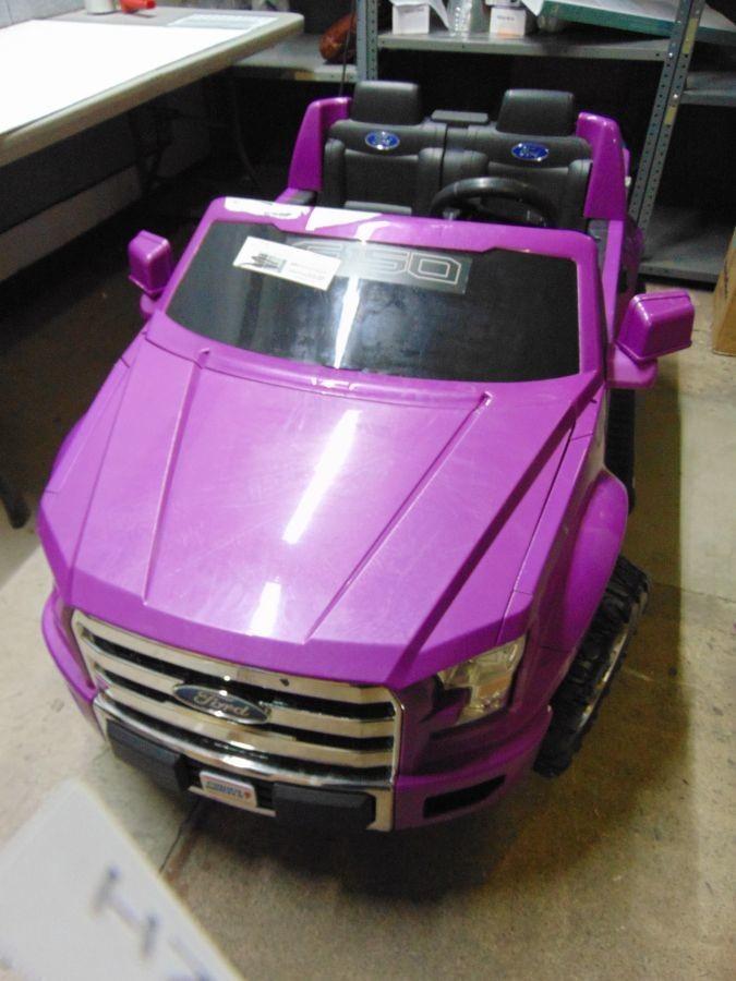purple ford f150 power wheels
