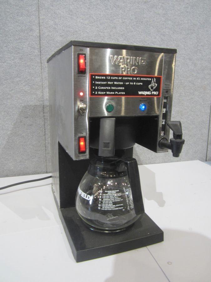 Waring pro 2025 coffee maker