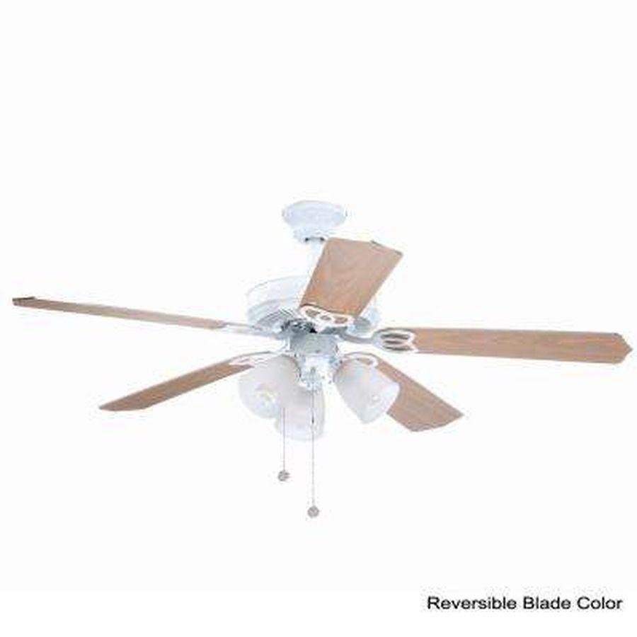 Indoor Air Quality Fans Brookhurst 52 In Led Indoor White