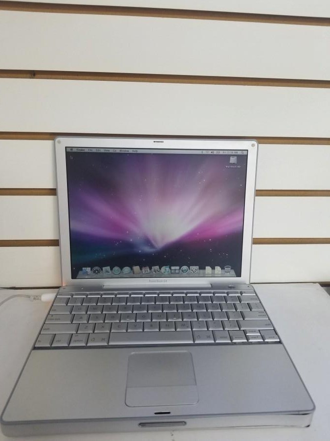 Apple Powerbook G4 Laptop Computer 1 5ghz Processor 512 Mb Ram 80 Gb Hard Drive Mac Osx 10 5 1 Leopard Includes Charger No Warranty On The Battery Auction Auction Tucson