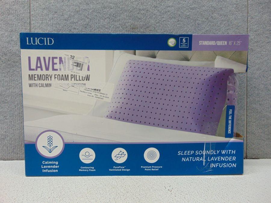 lucid lavender pillow